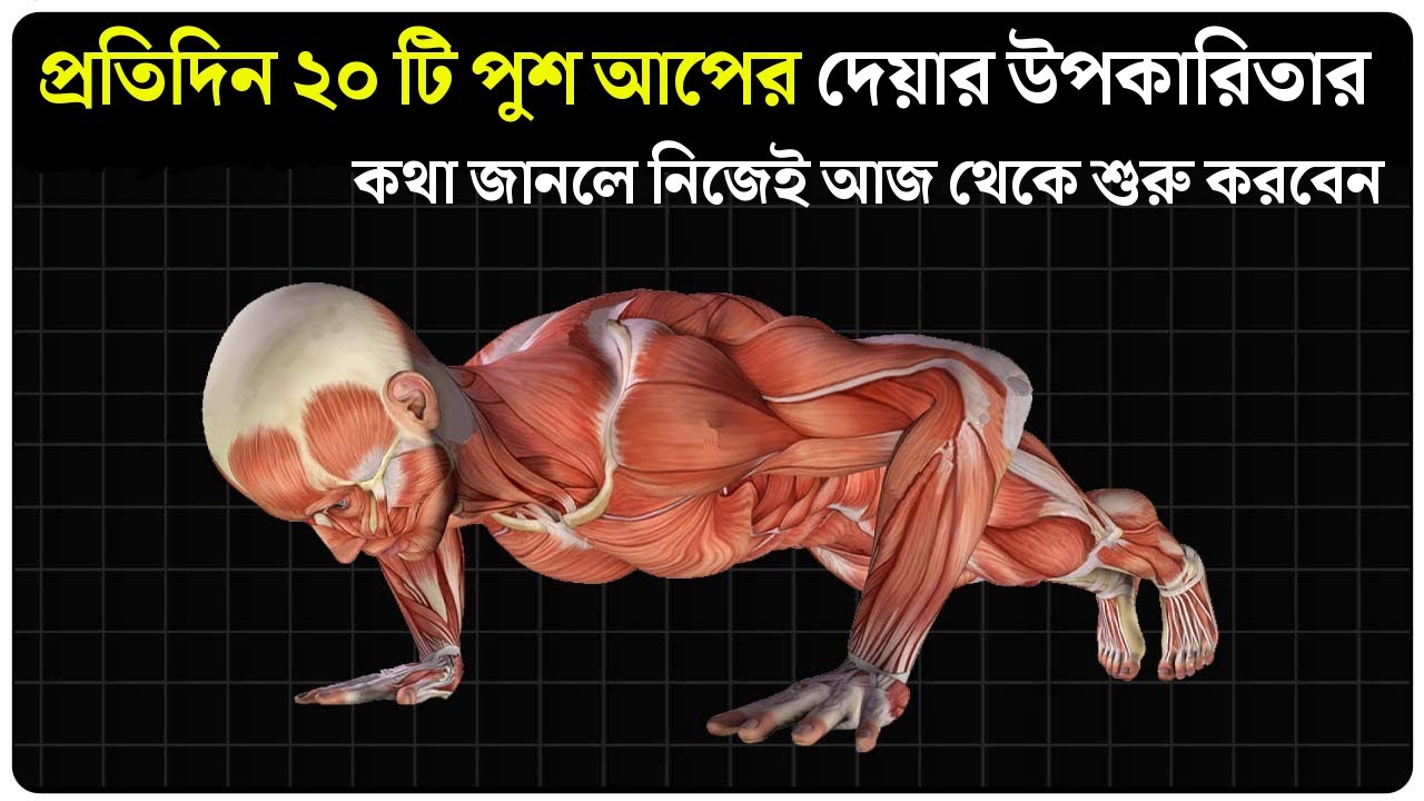 ২০ টি Push-up দিলে কি কি ঘটবে আপনার শরীরে| Benefits of push up