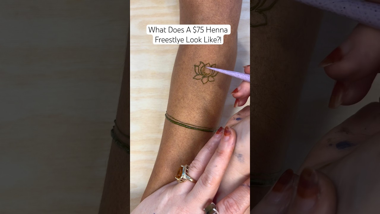 75 долларов за хну в свободном стиле?! #хна