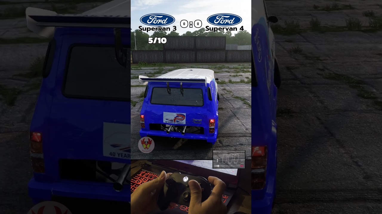 Ford Supervan 3 против Ford Supervan 4, часть 3, в Forza Horizon 5 | Геймплей с беспроводным конт...