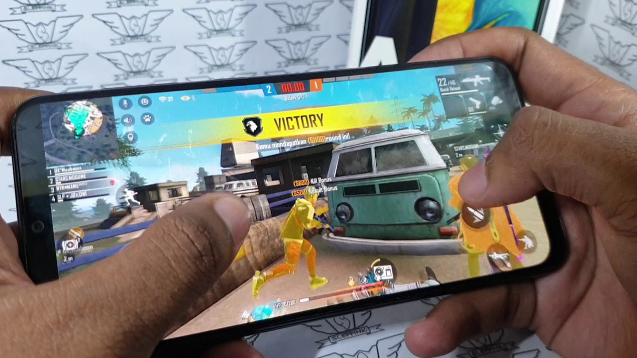 Samsung Galaxy A30 Ram 4Gb Test Freefire || Exynos 7904