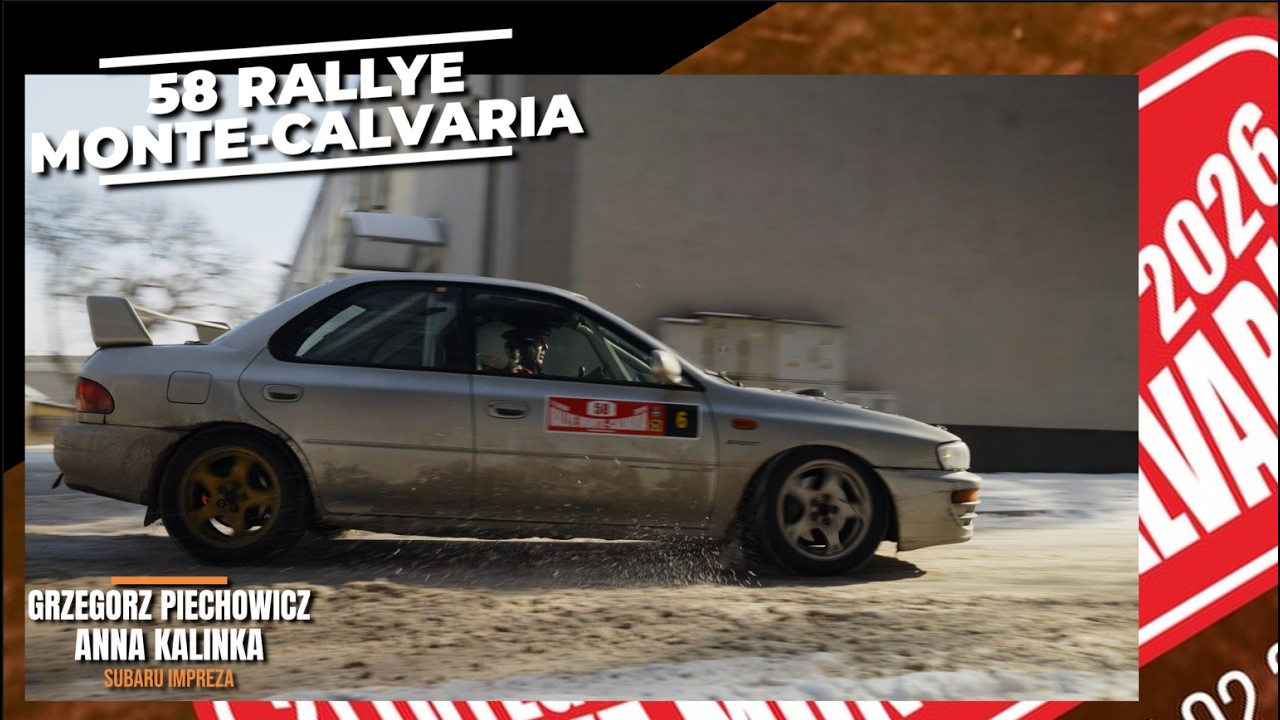 Piechowicz/Kalinka - Subaru Impreza - 58 Rallye Monte-Calvaria 2026