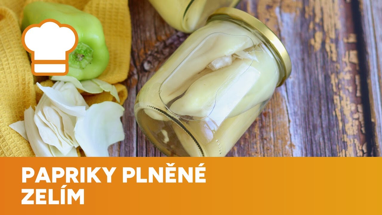 Papriky plněné zelím se perfektně hodí ke grilovanému masu i zabijačkovým pochoutkám