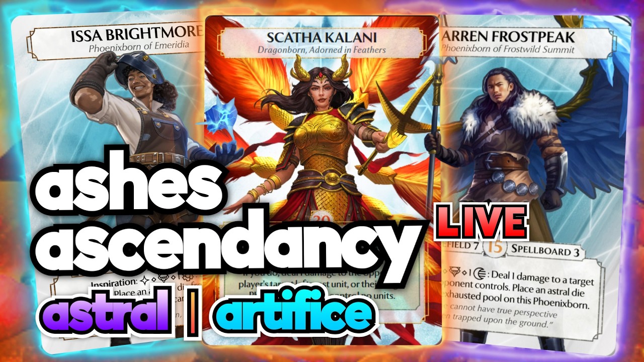 Ashes Ascendancy - Learn to Play and Gameplay - Issa and Arren - Ashes Ascendancy