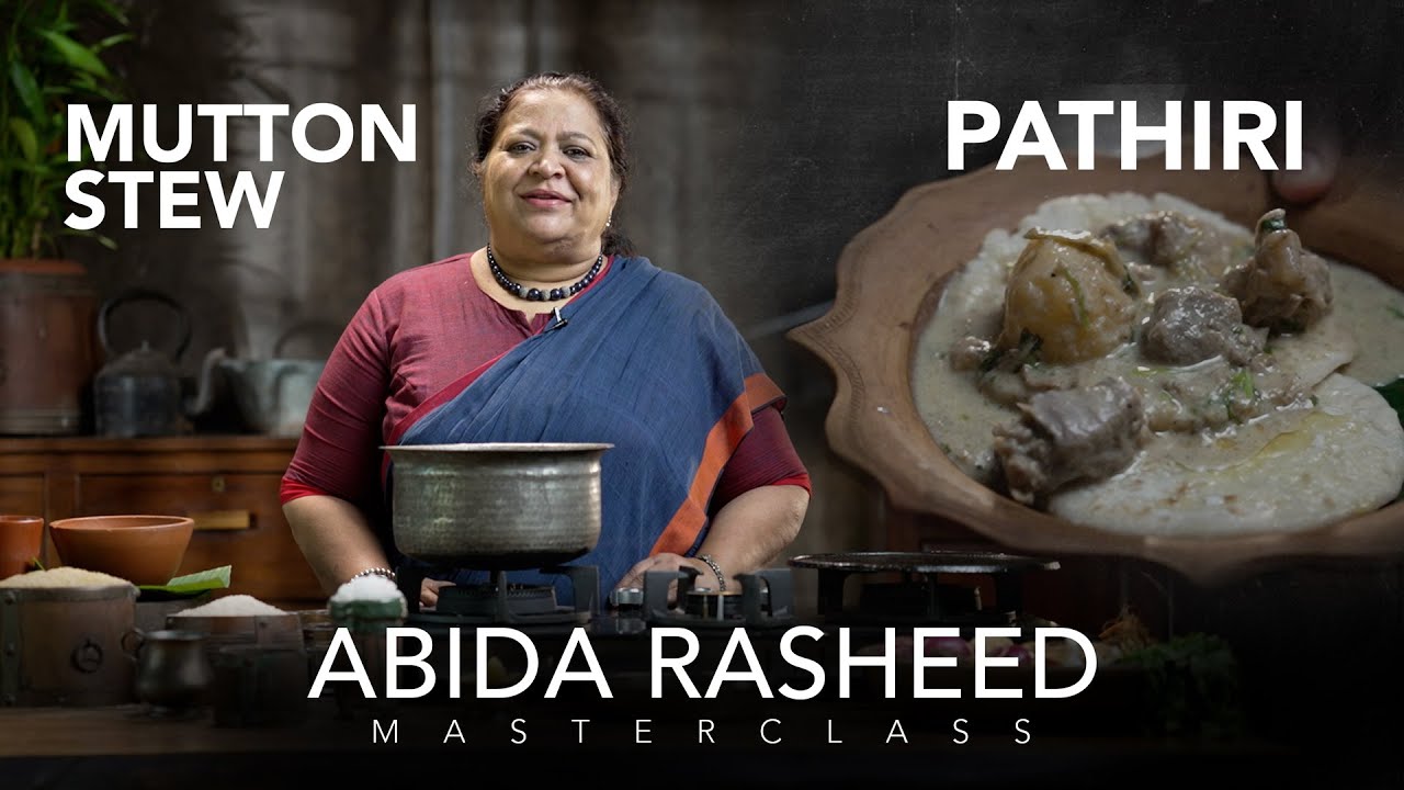 Abida Rasheed MasterClass | Pathiri Mutton Stew Recipe | Kerala Food