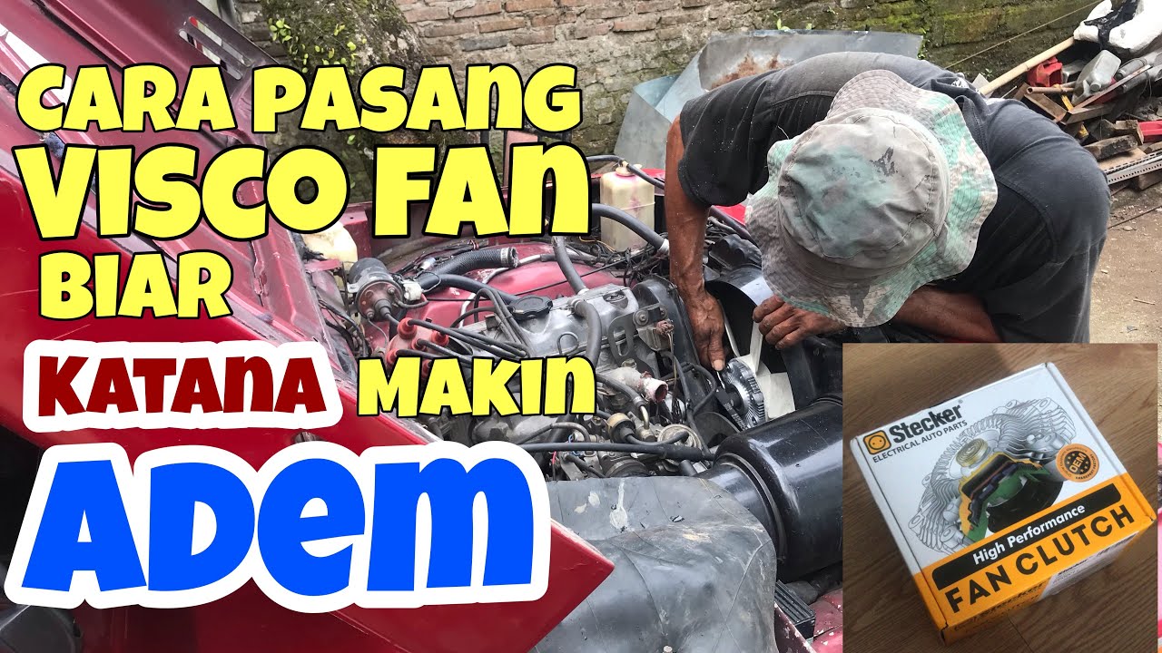 Ganti Visco Fan pada Katana biar lebih Adem | #viscofan #suzukikatanaindonesia  #suzukikatana