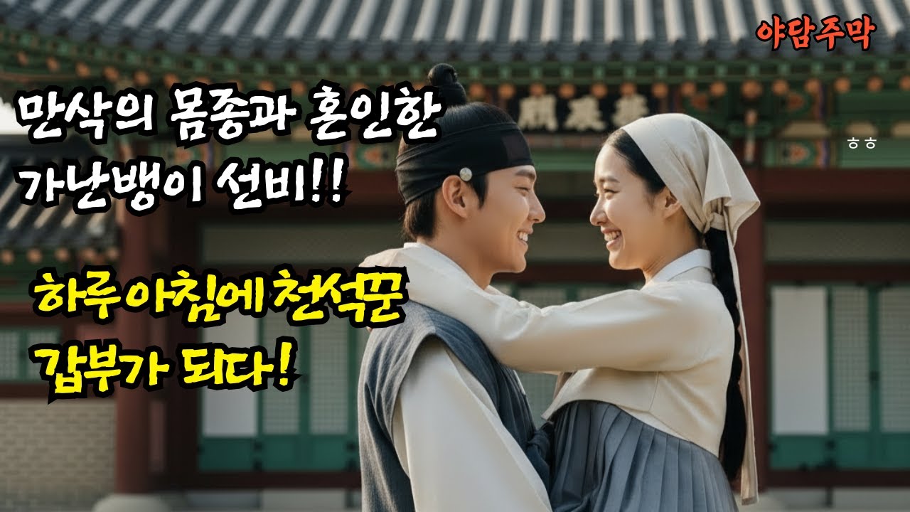 만삭인 몸종과 혼인한 가난뱅이 선비,  하루아침에 갑부가 되다!