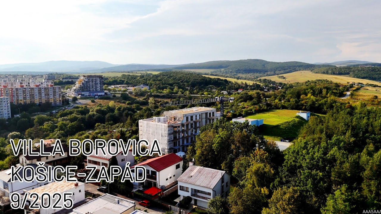  - VILLA Borovica - Rezidenčný bytový dom v Košiciach 9/2025