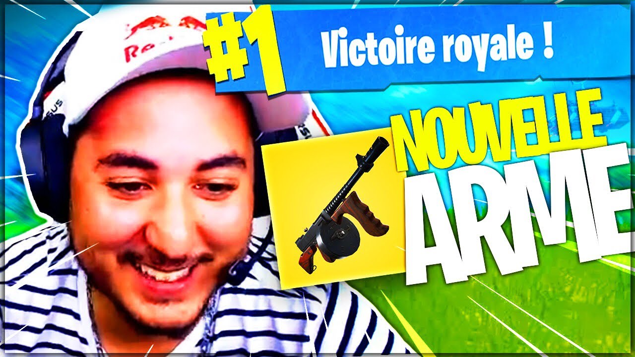 JE TEST LA NOUVELLE ARME SUR FORTNITE !