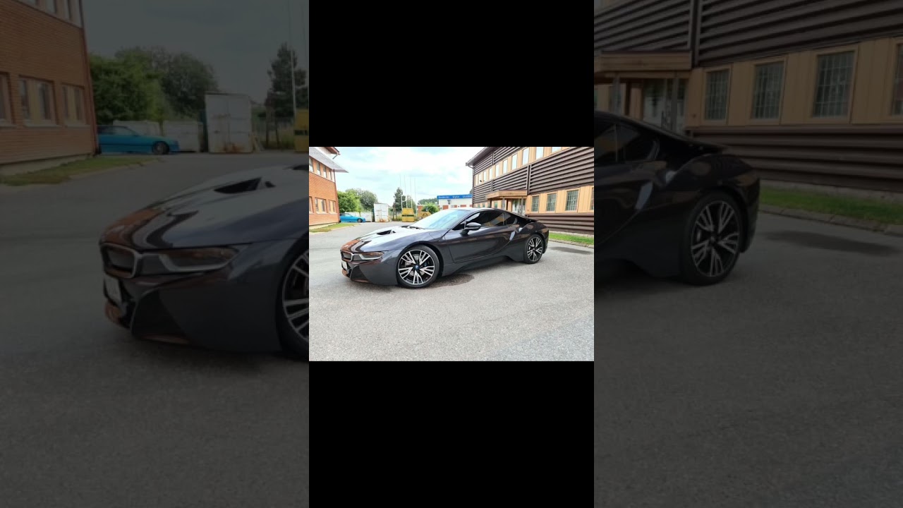 BMW I8 transformation #bmw #i8 #hybrid #h&r #21wheels #maxtondesign #bavaria #bmwlovers #car