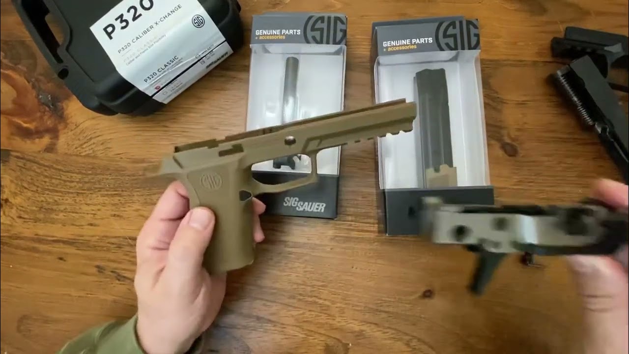 Sig P320 - Converting X-Compact to Full Size P320 (M17 wannabe)