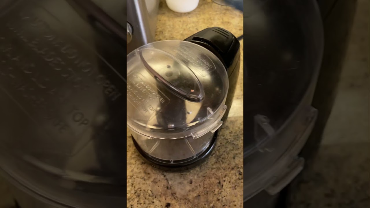 How to use a Mini Food Chopper.