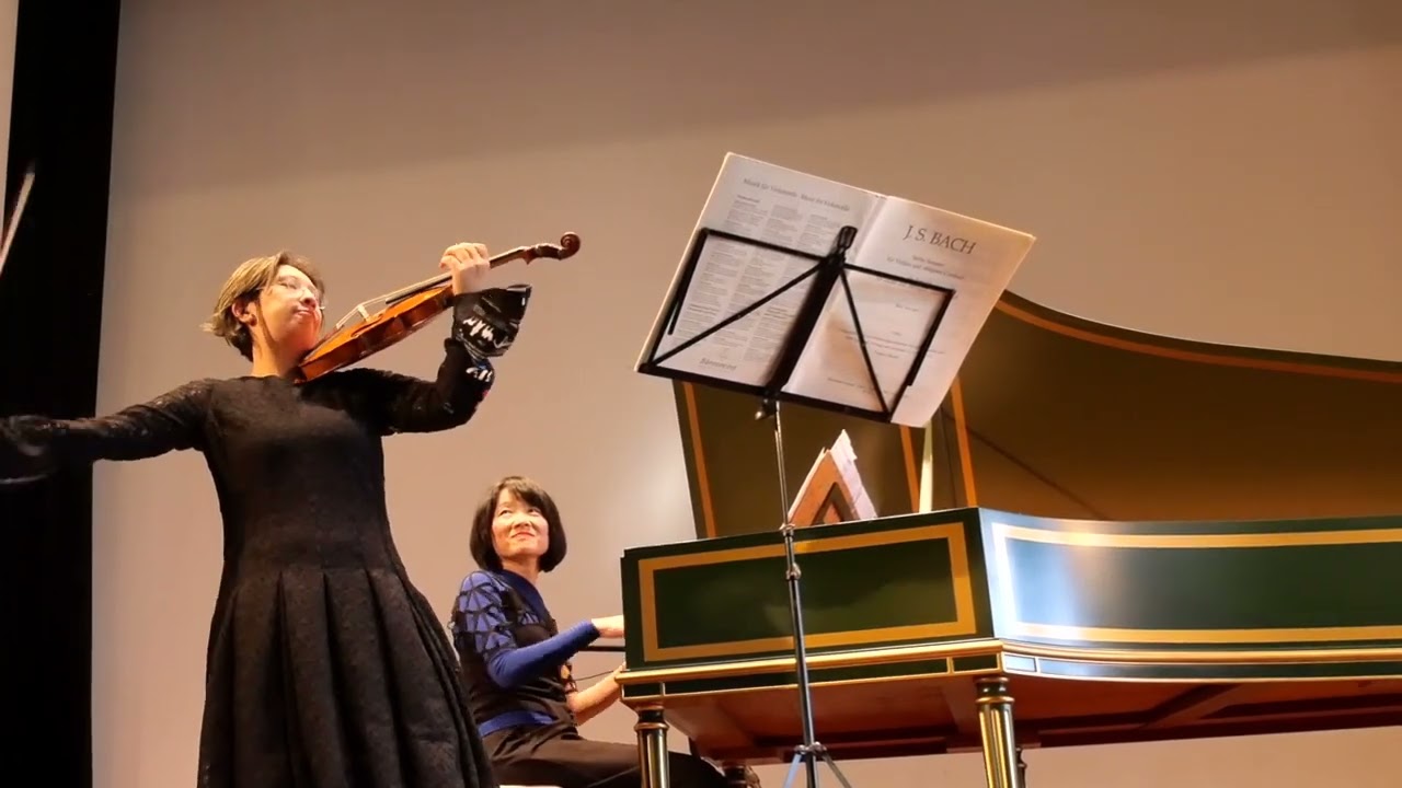 蓑田真理 & 三橋桜子 バロックのエコー： バッハのヴァイオリン・ソナタからその遺産を探る Minoda & Mitsuhashi Bach Sonatas 2025 Produced by OCCA
