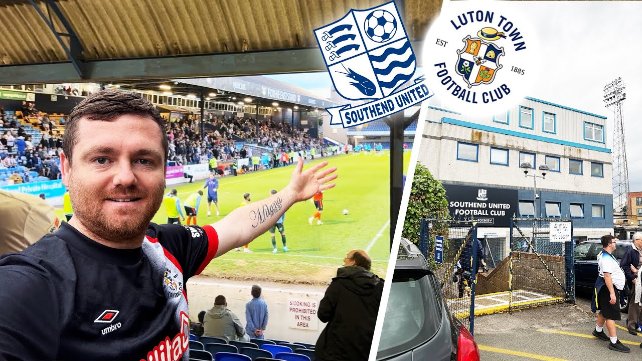 LUTON TOWN VISIT SOUTHEND UNITED!