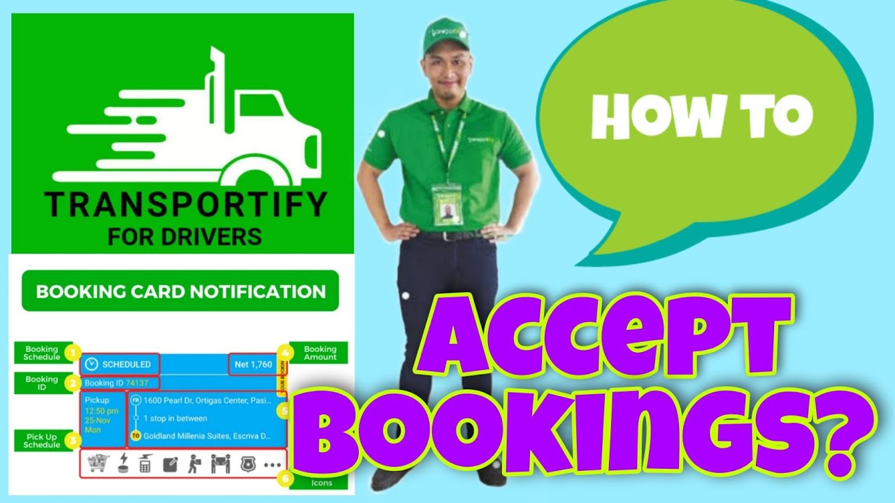 OFW Cruise Ship Seaman Noon, Transportify Driver Ngayon | How to Accept Bookings for Beginners!