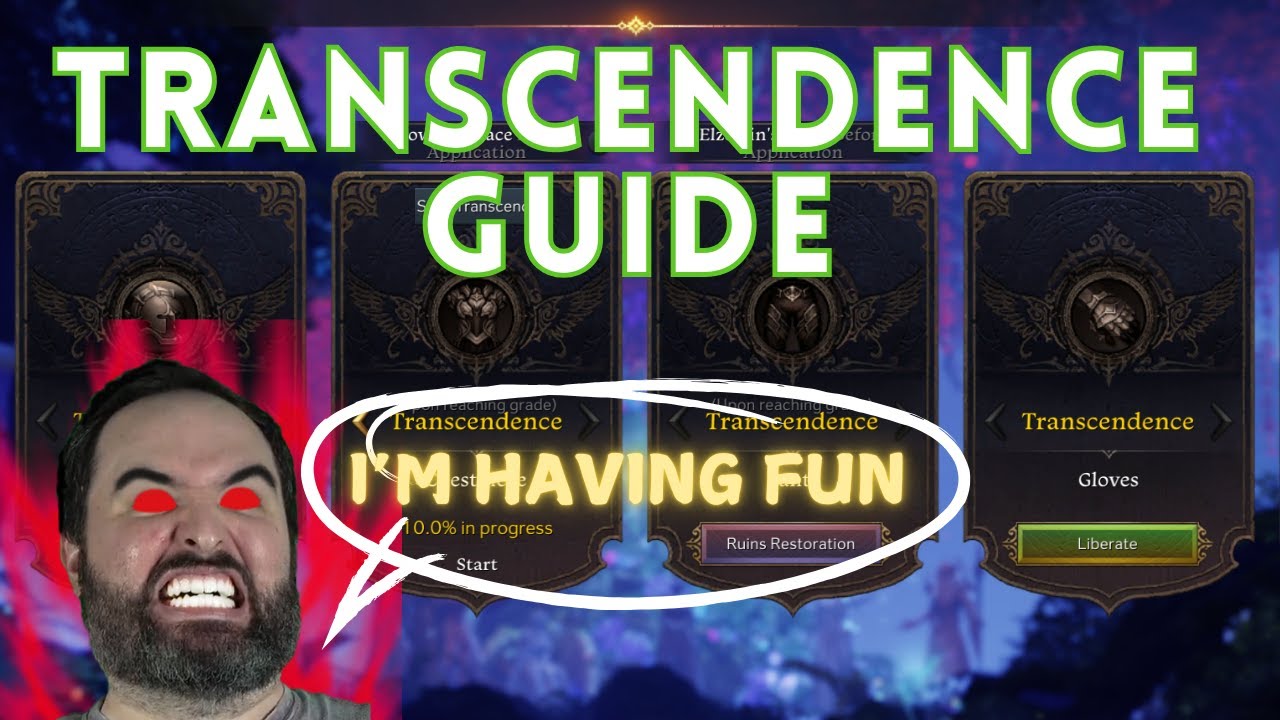 Lost Ark Transcendence Guide & System Overview