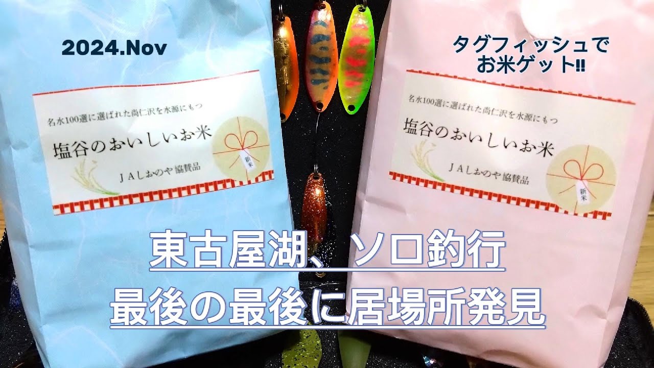 【東古屋湖】2024 Nov. 秋の東古屋湖 今年はどんな感じ？