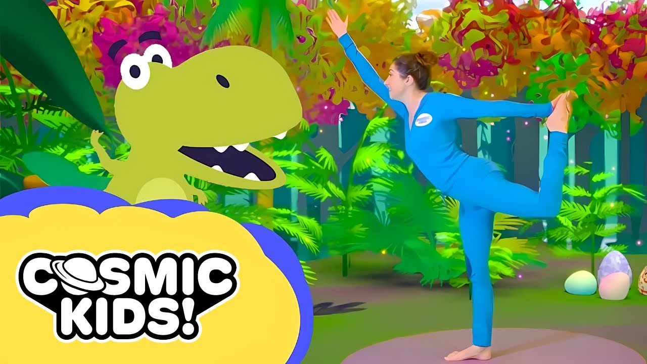 Saturday Morning Yoga | Tiny the T-Rex