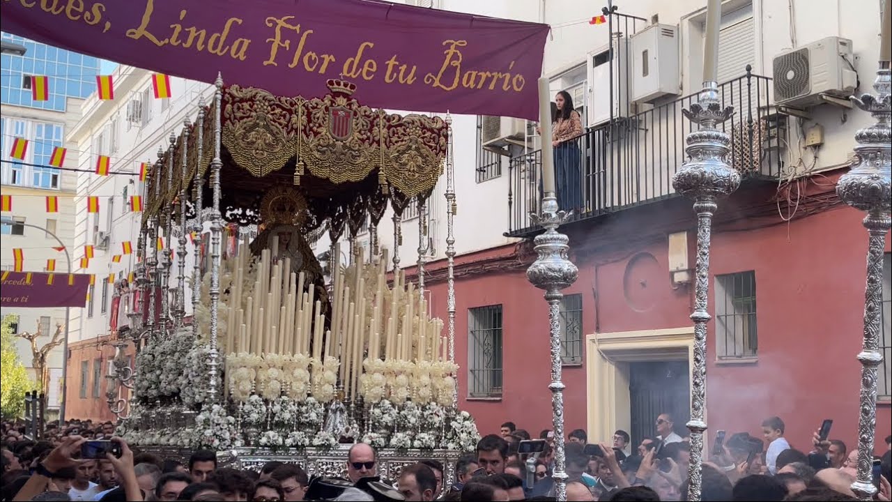 Extraordinaria Virgen de las Mercedes 2022 Hdad. Santa Genoveva Sevilla