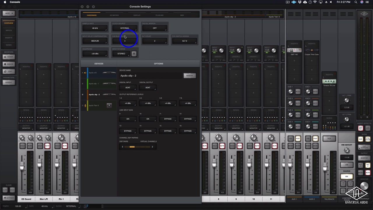 Universal Audio Tutorials-Studio Walkthrough.