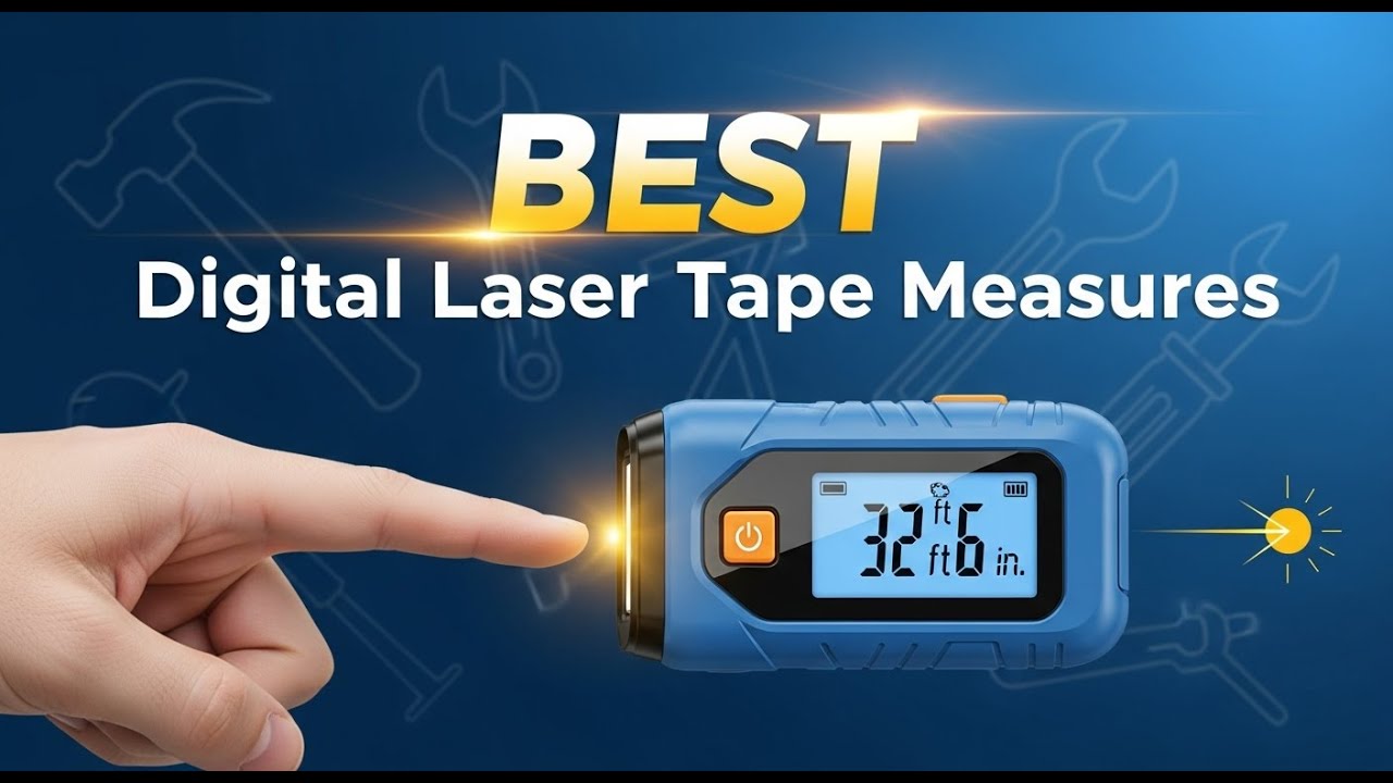 TOP 5 BEST Digital Laser Tape Measures 2026