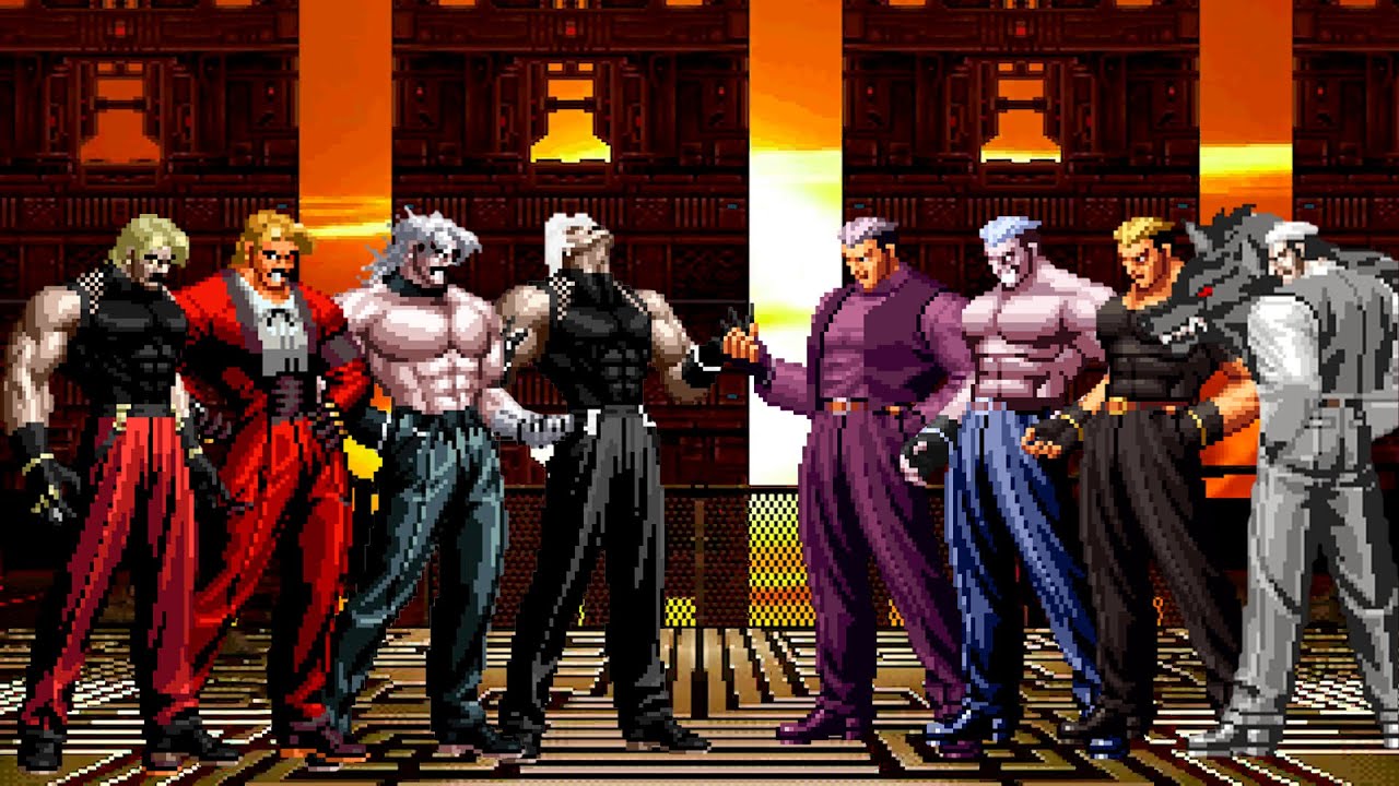 [KOF Mugen] Rugal Team vs Yamazaki Team