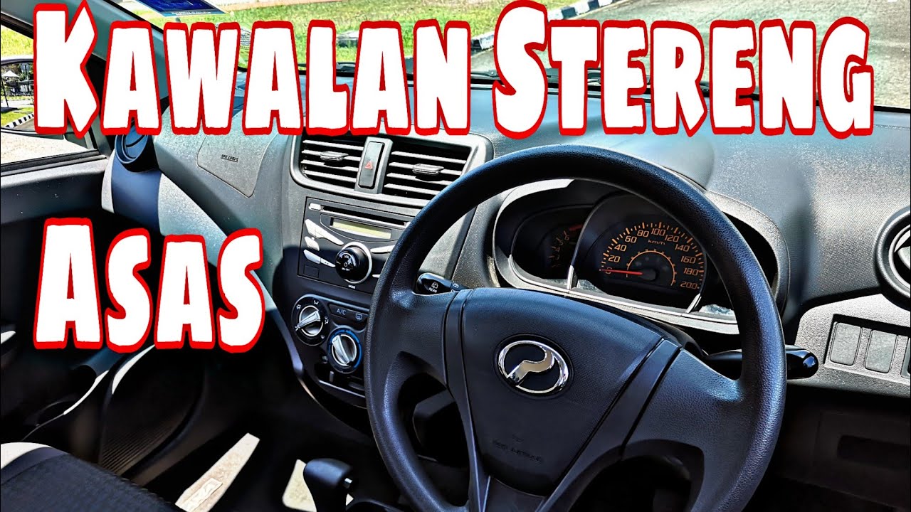 Kawalan Stereng Asas di Litar Memandu
