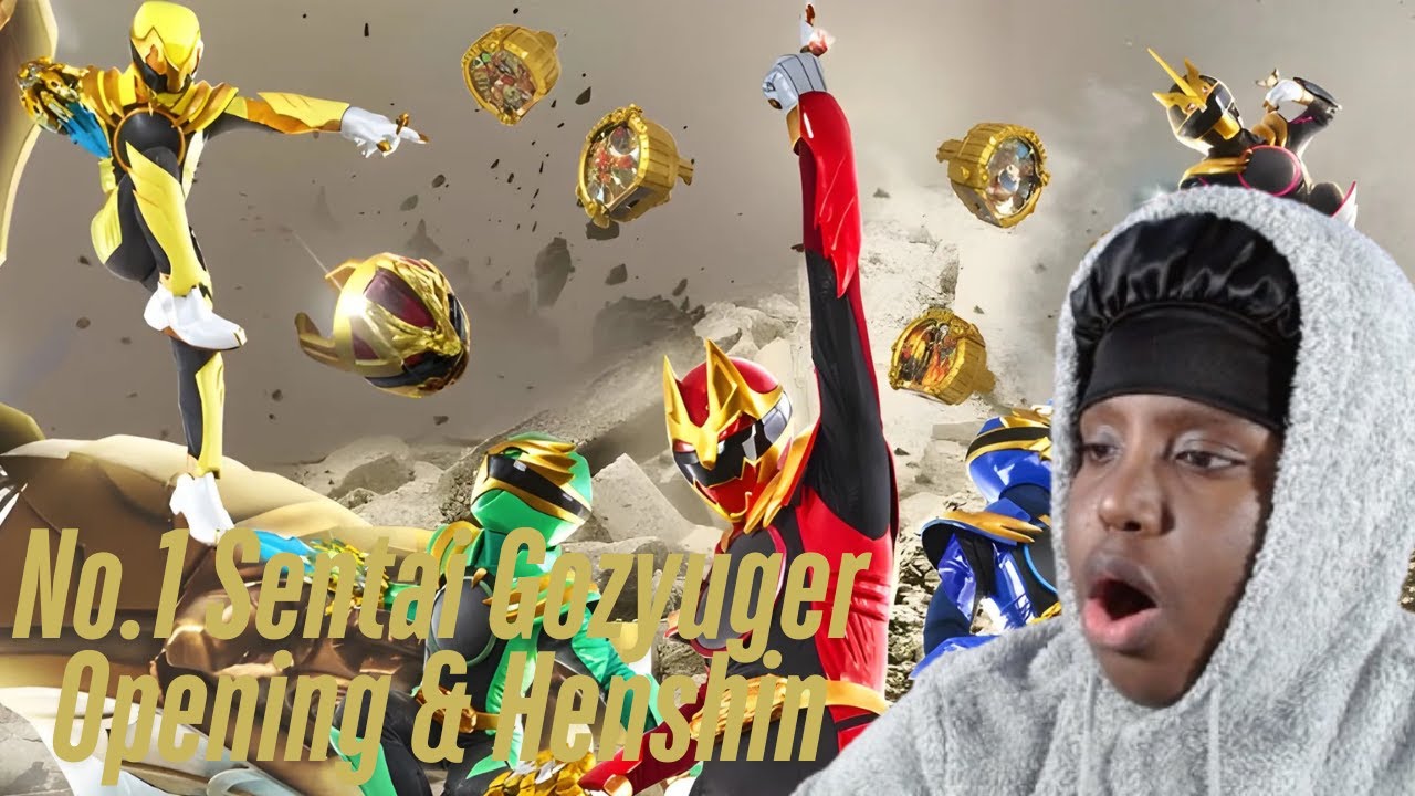 I Reacted To No.1 Sentai Gozyuger Opening And Henshin