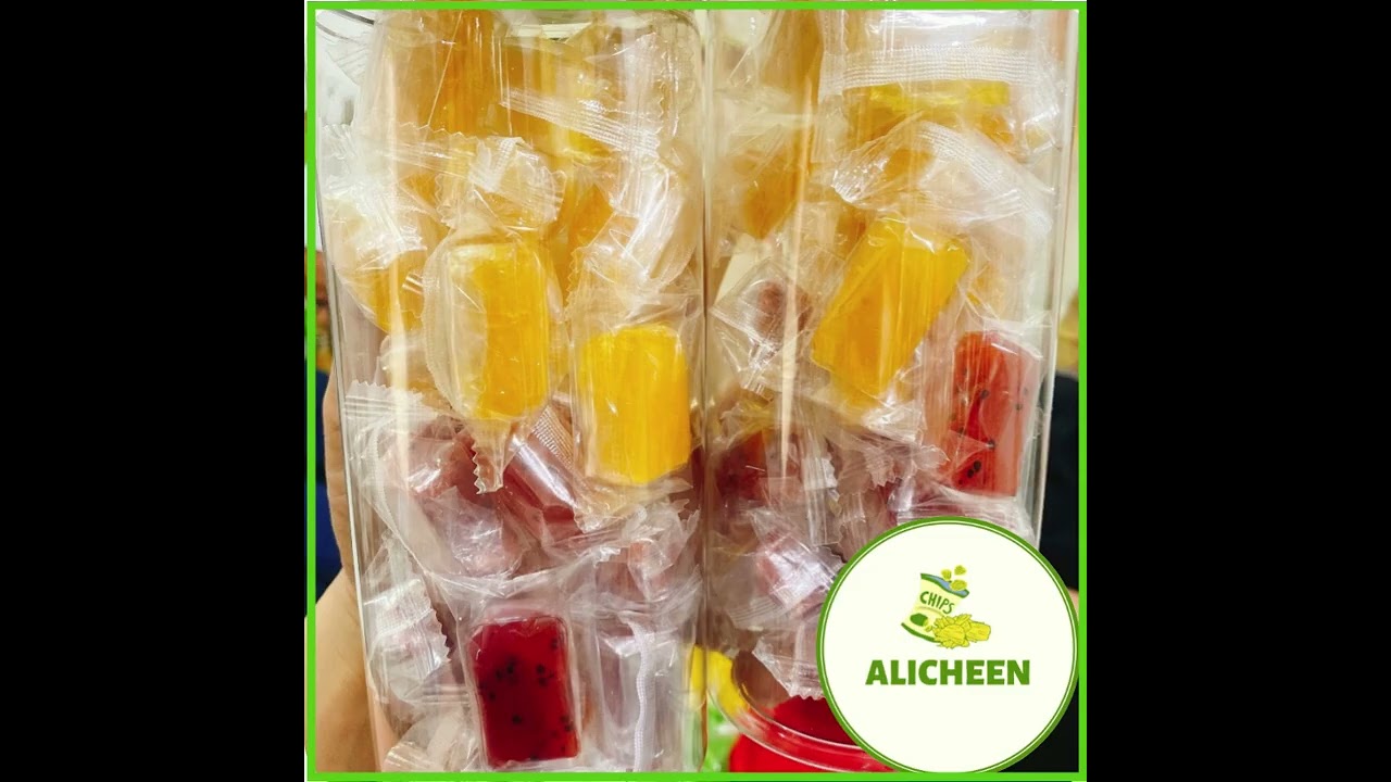 [FREESHIP+QU&Agrave;] Mứt Thanh Long &ndash; Mứt Mix Dẻo Vi&ecirc;n ALICHEEN Thơm Ngon Bắt Vị Ph&ugrave; Hợp Nhiều Lứa Tuổi