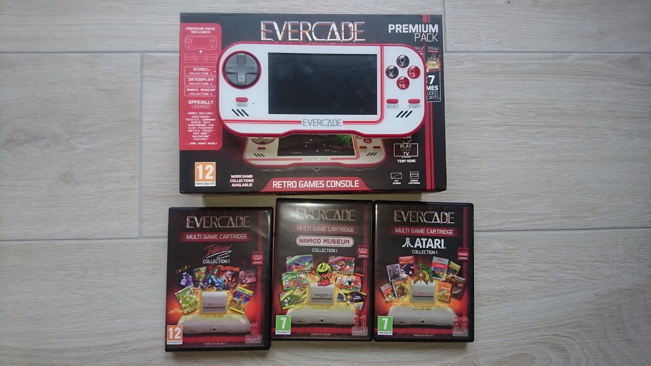 Evercade Handheld - Le retrogaming dans la main!
