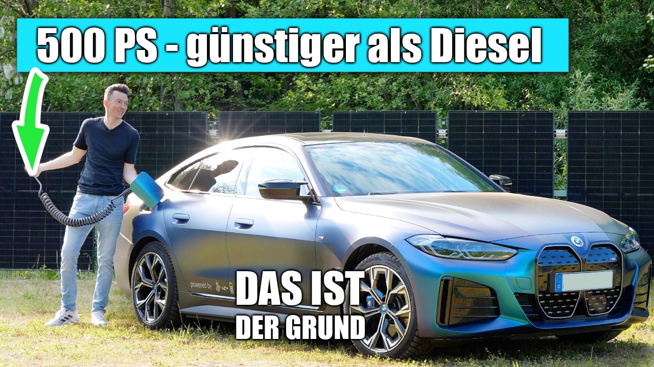 BMW i4 M50 - Traumauto gefunden nach dem Tesla Model Y?