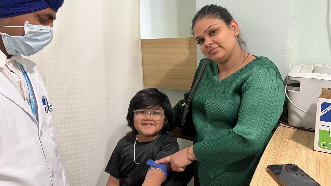 Blood Test karwana Pada || Chiku malik Vlogs