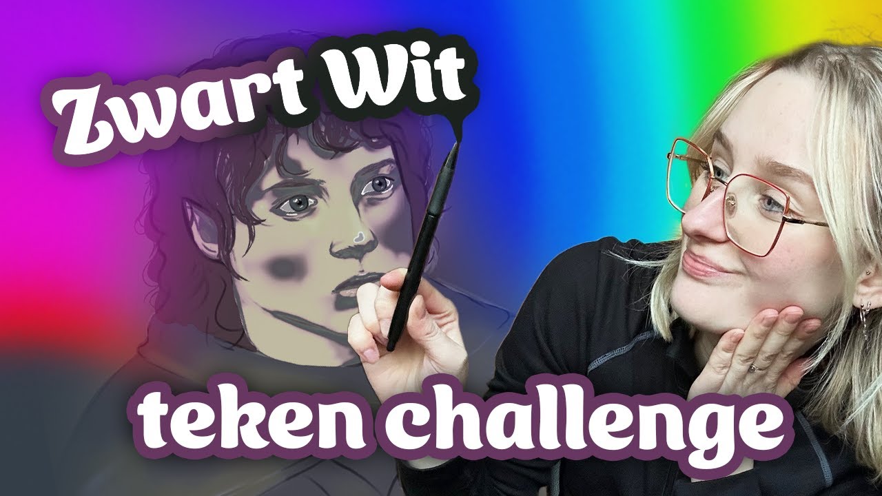 Zwart-Wit tekenchallenge!