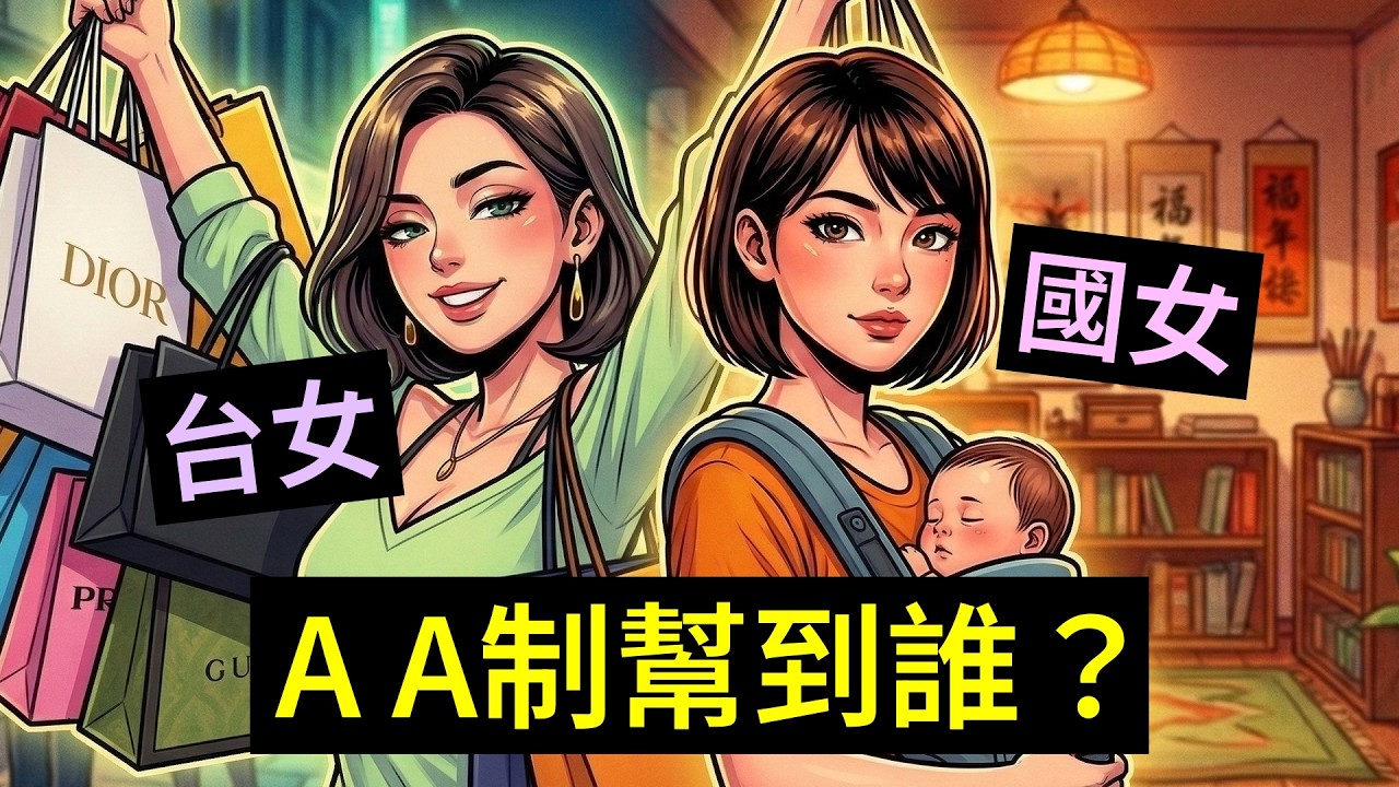 為什麼推廣AA制，可以搶救台灣少子化？