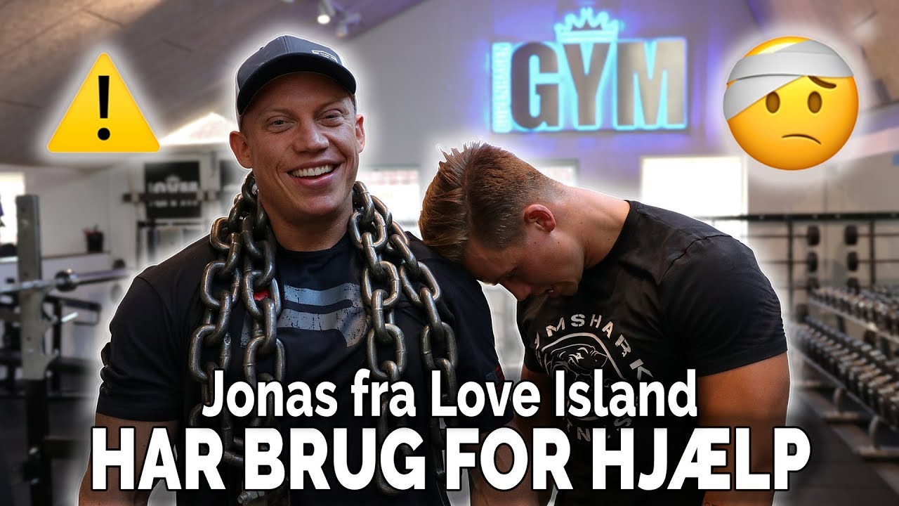 TRÆNER BEN MED JONAS FRA LOVE ISLAND! 150 reps bare i første øvelse! 😆
