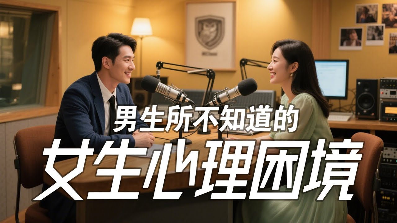 【K播客】男生不知道的女生心理困境 | 容貌焦虑 | 性欲望禁忌 | 生育枷锁 | 性自主权 | 性羞耻 | 女性内耗 | 心理学 | 男女平等