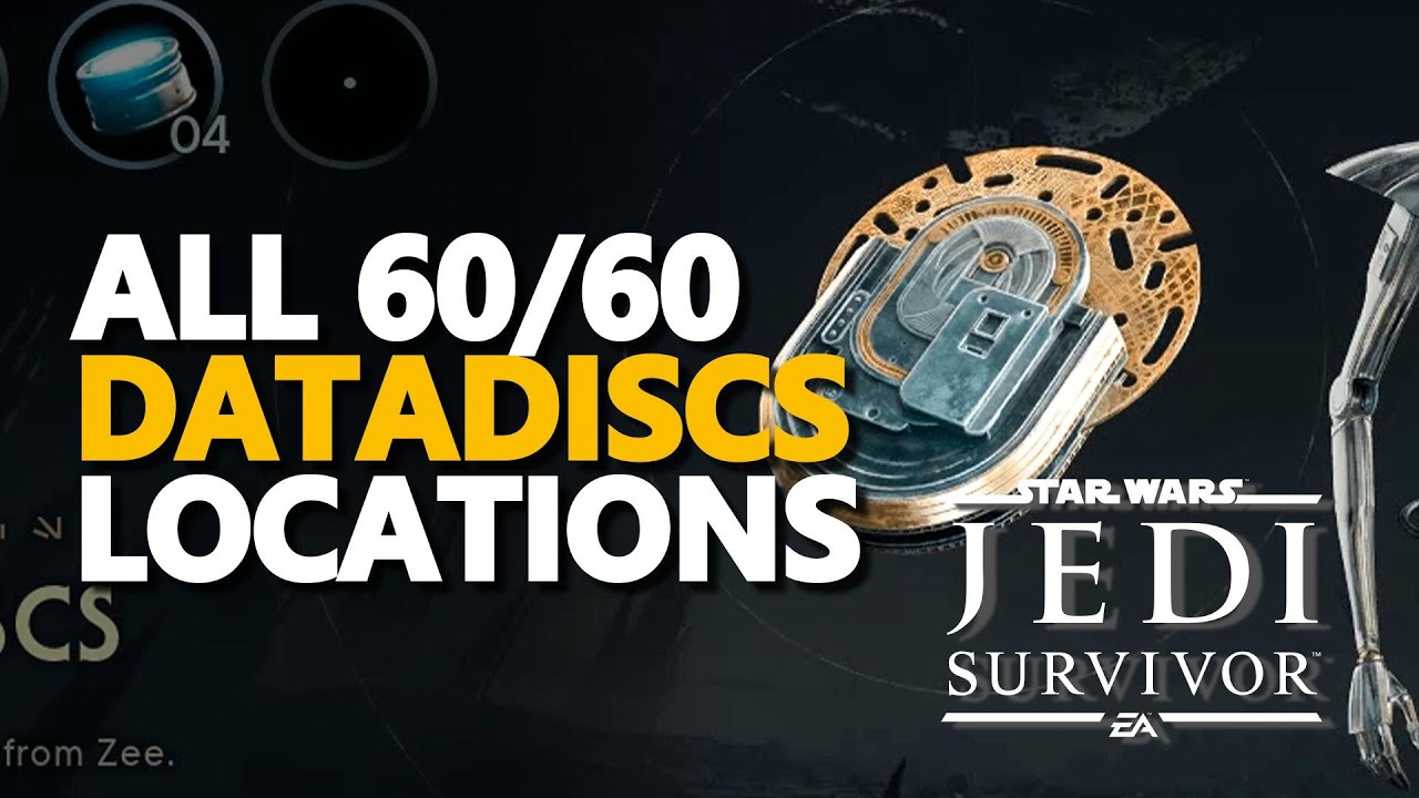All 60 Datadiscs Locations Star Wars Jedi Survivor