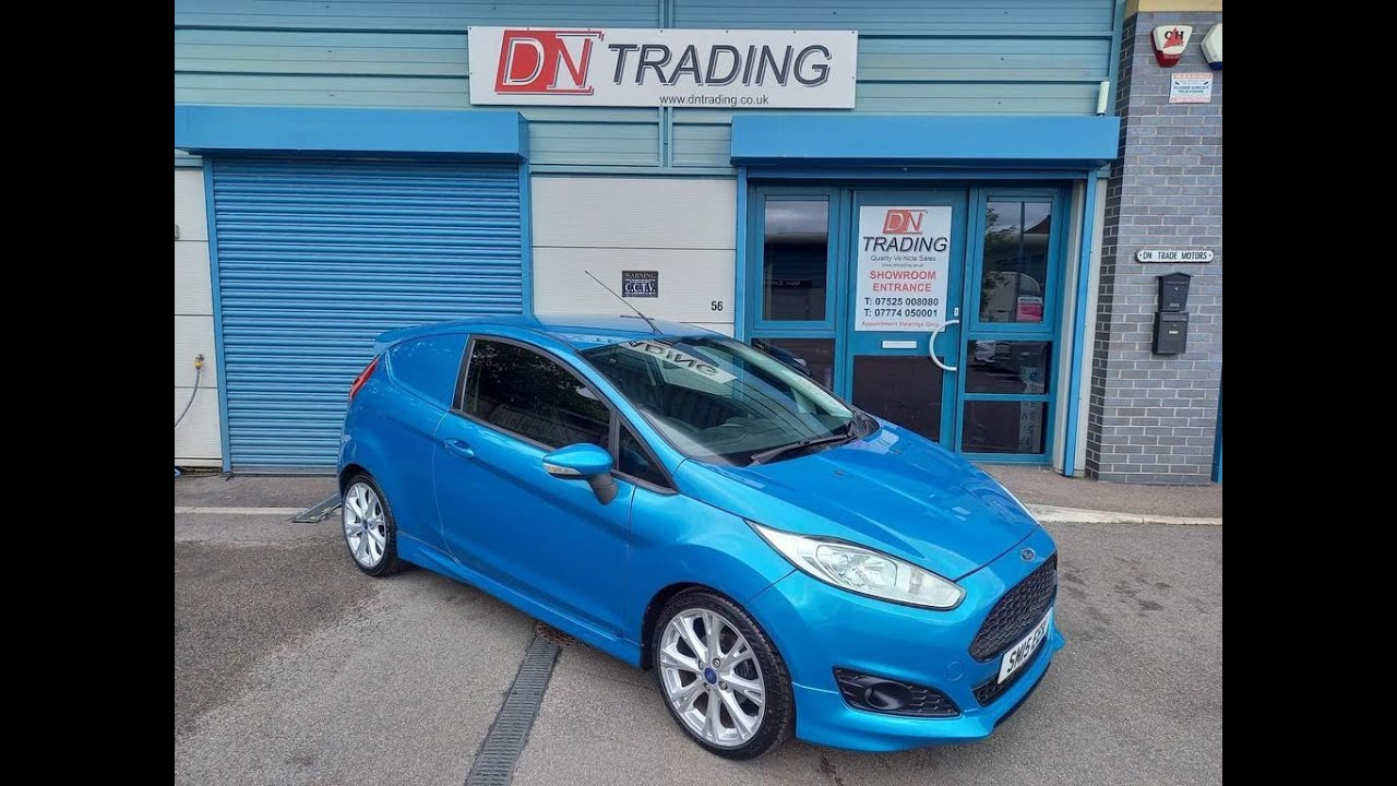 Ford Fiesta Van 1.6 TDCi Sport Panel Van 3dr. June 2015 Reg. 84k miles. New MOT & Service. Cat N
