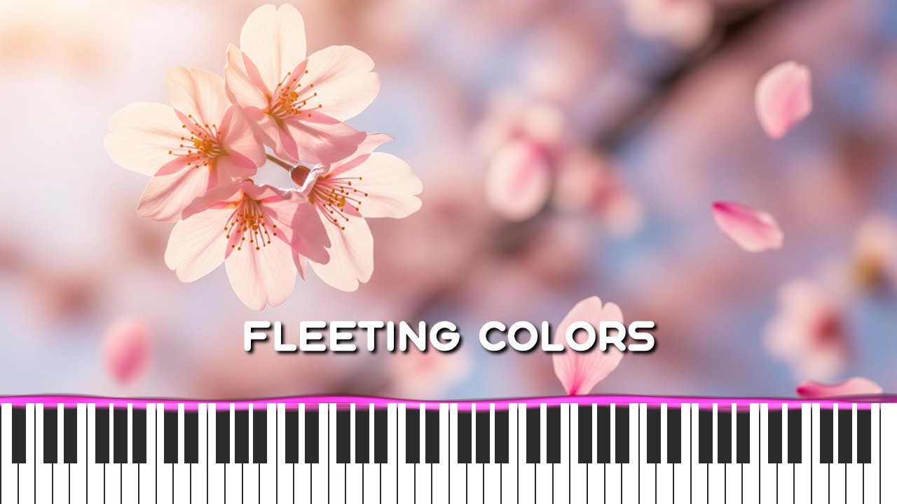 Fleeting Colors - MIDI Visualization