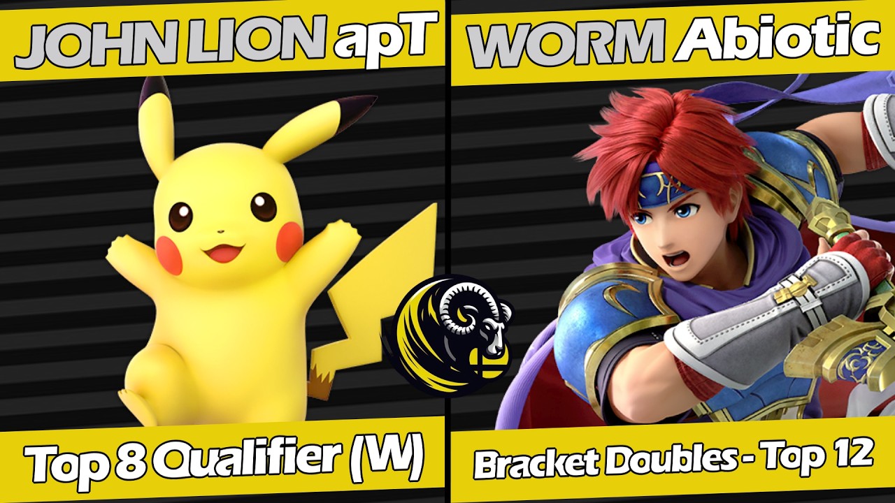 Ram Rampage 15 Top 8 Qualifier - apT (Pikachu) vs Abiotic (Roy)