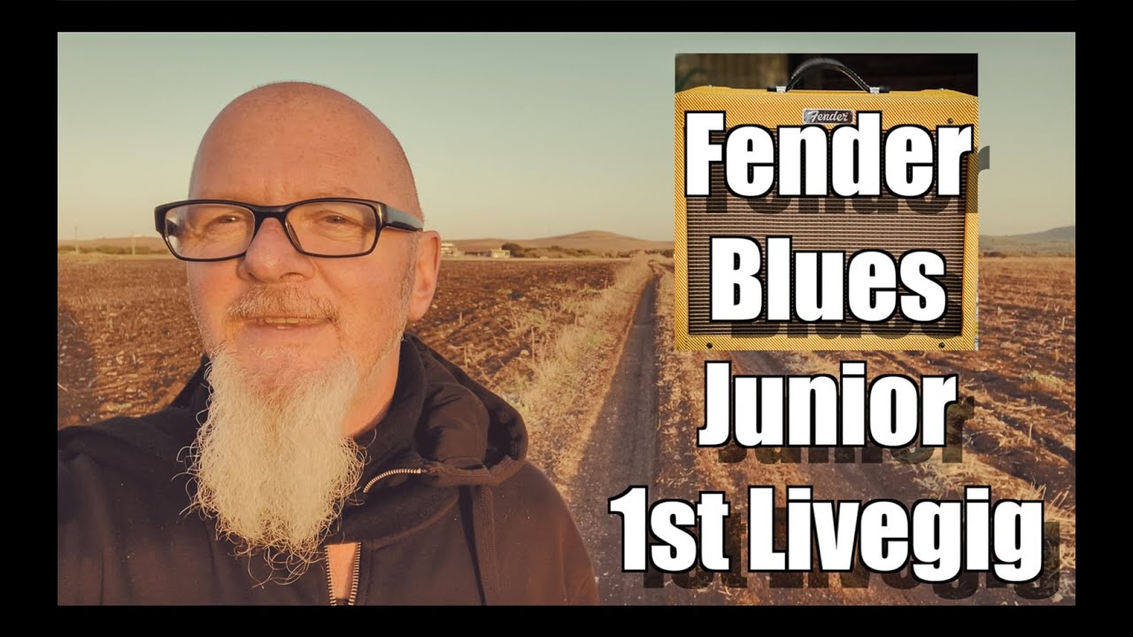 First Live Gig with Fender Blues Junior