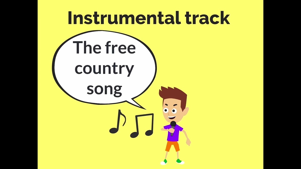Instrumental track: The Free Country Song