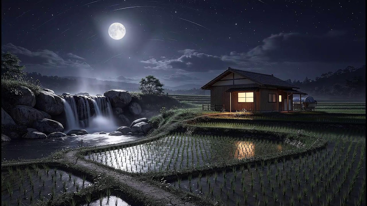 Calming Night 🌑 Healing of Stress,Anxiety and Depressive States,Relaxing ,Nighttime Sleep Time 52