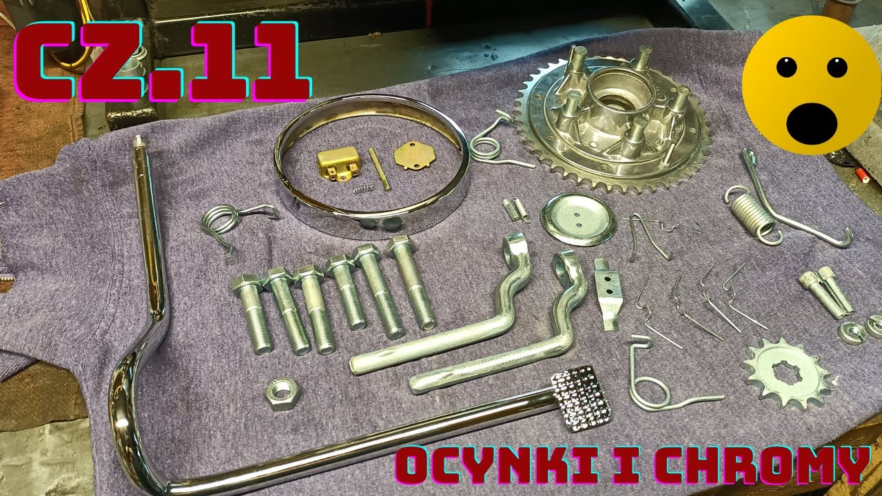 WSK 125 B3 CZ.11 OCYNKI I CHROMY
