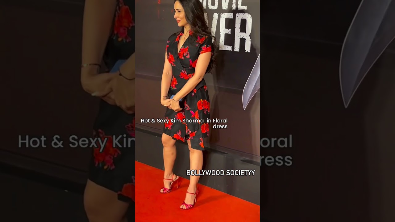 Kim Sharma is sizzling in floral dress at the event ♥️