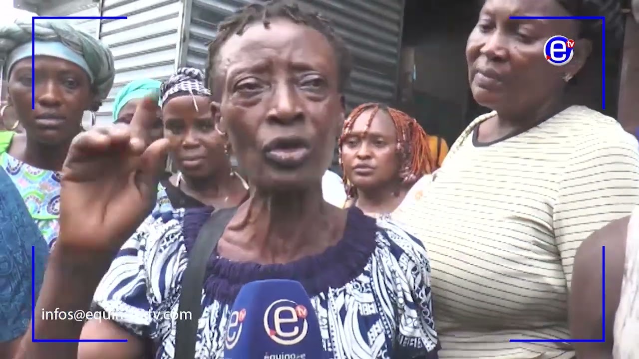 DOUALA 3ÉME: UN INCENDIE CONSUME UNE CENTAINE DE BOUTIQUES AU MARCHÉ DAKAR - ÉQUINOXE TV