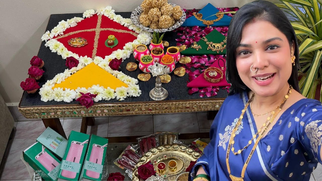 Sankranti Vlog | Skylar ka Bornhan/Loot | Tilgul ghya, god god bola | Haldi - Kumkum