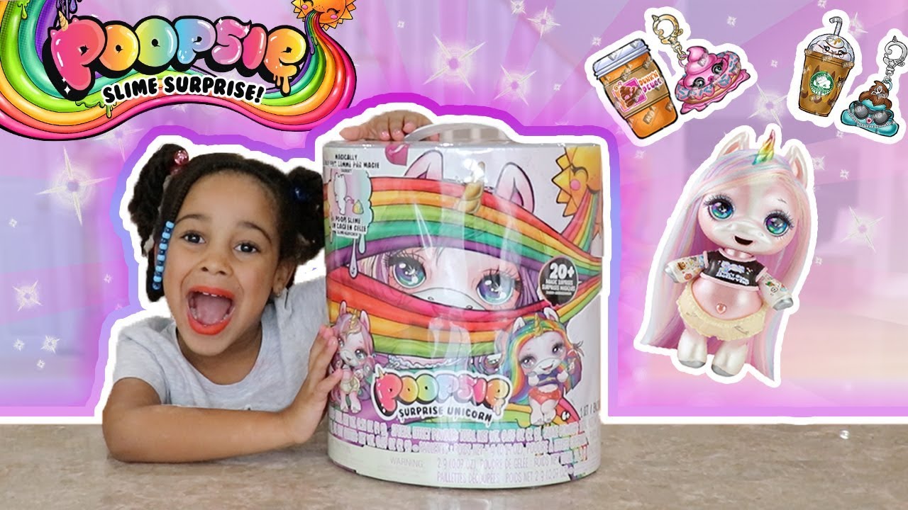 Opening Poopsie Unicorn Slime Surprise!