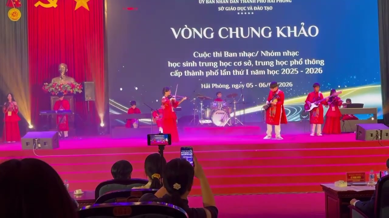 Chung kết cuộc thi band nhạc cấp THCS 🤩