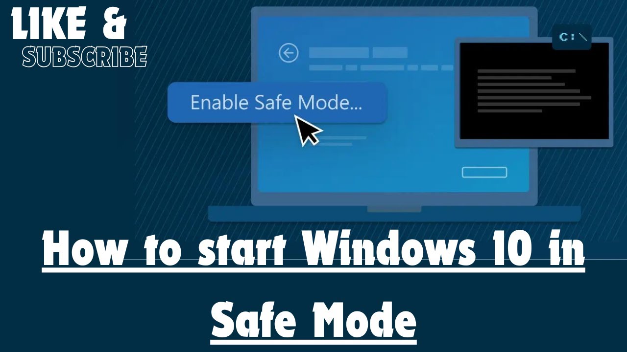 How to start Windows 10 in Safe Mode