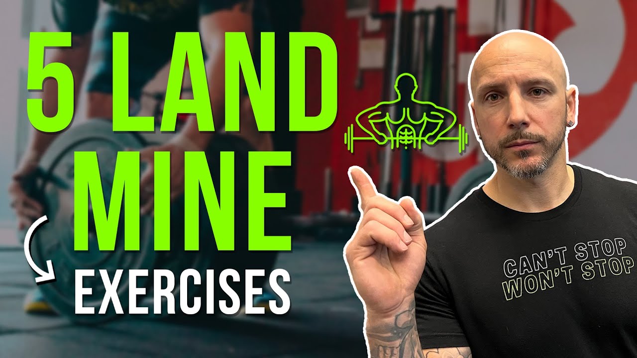 5 Anti-Rotation Landmine Core Exercises to Build Athletic Abs